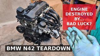 40 EUR mistery engine teardown | BMW N42/N46 for beginners