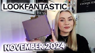 *SNEAK PEEK* LOOKFANTASTIC BEAUTY BOX NOVEMBER 2024 UNBOXING   MISS BOUX