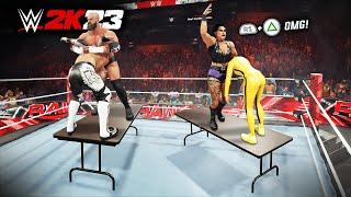 WWE 2K23: Extreme Moments in the game! Pure Chaos!