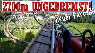 2700m ungebremst – unser neuer Favorit mit Spaßfaktor | Sommerrodelbahn Osttiroler | Lienz / AT