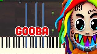 6IX9INE- GOOBA (Piano Tutorial Synthesia)️