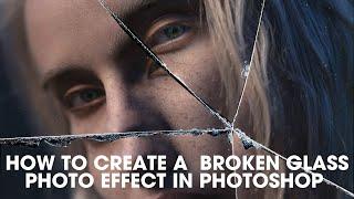 How To Create A Broken Glass Photo Effect In Photoshop