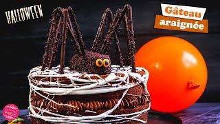 ️ GÂTEAU ARAIGNEE GEANTE POUR HALLOWEEN ️