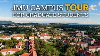 James Madison University (JMU) Campus Tour for Graduate Students--Shenandoah Valley Virginia USA