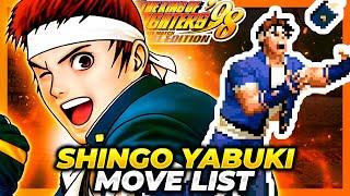 SHINGO YABUKI MOVE LIST - The King of Fighters '98 Ultimate Match Final Edition (KOF98UMFE)