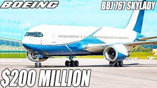 Inside The $200 Million Boeing BBJ 767 Skylady