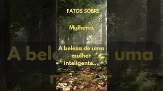 A beleza de uma mulher inteligente #reflexão#mulher #mulheresqueinspiram  #motivação