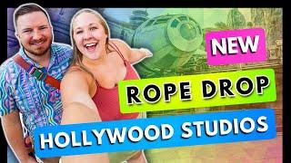 NEW ROPE DROP PROCEDURE at Hollywood Studios | Rise of the Resistance as a NON-Disney Resort Guest