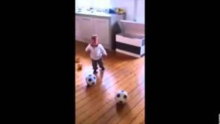 Baerke Van Der Meji, 1 year old Football Talent