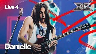 Danielle si cimenta con “Fegato, Fegato Spappolato” del mitico Vasco Rossi | X FACTOR 2024 LIVE 4