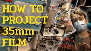 How 35mm Film is Projected