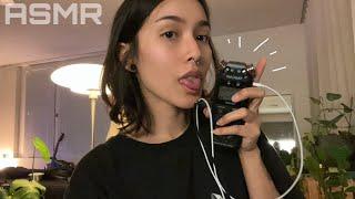 ASMR  TASCAM TRIGGERS (mouth sounds, scratching , more)