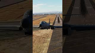 DCS: B-1B Bone (AI)- Landing Gear Operation#dcs #dcsworld #dcsworldgameplay #military #shorts