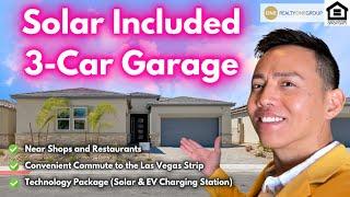 New Single Story Home in Las Vegas | Solar Included 3 car garage