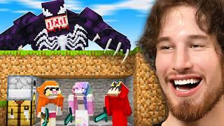 Minecraft Manhunt But I'm VENOM