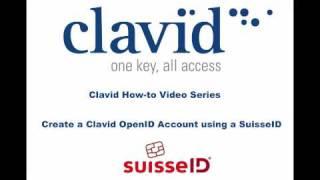 Clavid - Create a new Clavid OpenID using a SuisseID