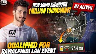 1 Million PKR Tournament IRON SQUAD SHOWDOWN Unbelievable Qualified For RAWALPINDI Lan | MK Gaming