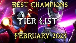 MCOC Tier List February 2023 | Best Champions Tier List | Marvel Contest of Champions