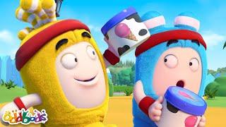 We Scream for ICE CREAM!  | Oddbods | Funny Cartoons for Kids | Moonbug Kids Express Yourself!