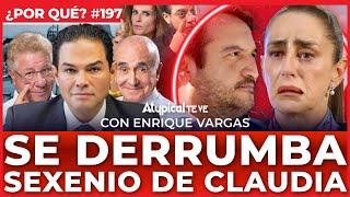 Sheinbaum en su peor momento: La batalla con Andy y Trump que la está hundiendo