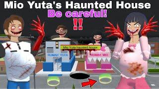 احذر! Be careful! There's haunted Secret house That turns Mio Yuta Zombie | SAKURA SCHOOL SIMULATOR