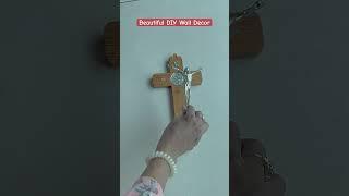 Budget DIY Home Makeover️Rental Friendly DIY Decor Ideas Unexpected Beautiful Wall Decor #shorts
