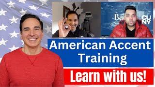 Practice The American Accent With Us!  :  American English Speaking Practice