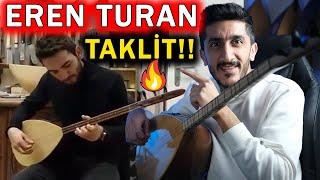 EREN TURAN TAKLİT Tevekte Üzüm Kara Eren Turan Tarzı Solfej Saz Notaları