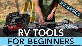 RV Tools For Beginners - My On The Road RV Tool Kit