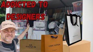 They Were Hoarding Designer Brands In This $610 Storage Unit I Won!