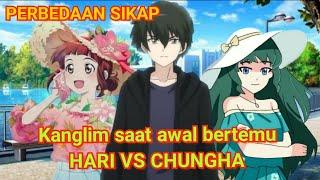 perbedaan sikap kanglim ke hari vs ke cungha