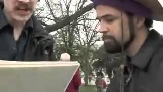 Union Thugs Confronted by Tea Party Patriots in NC's Capitol REMIX.mov