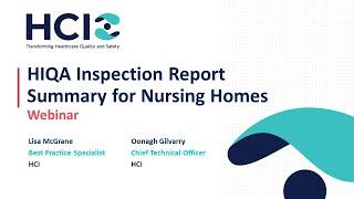 HIQA Summary of Inspection Findings in Nursing Homes from November 2022 to January 2023