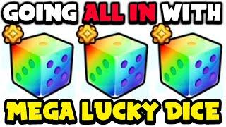 I went ALL IN with MEGA LUCKY DICE in Pet Sim 99