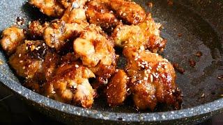 Sweet sticky yummy Honey Garlic Chicken | @DAPUR2020