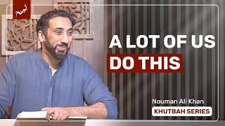 How Shaitan Causes Discord Among Believers | Khutbah Highlights | Nouman Ali Khan