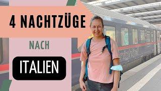 4 NACHTZÜGE nach ITALIEN