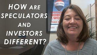 Reno Area Real Estate Agent: How Are Speculators and Investors Different?