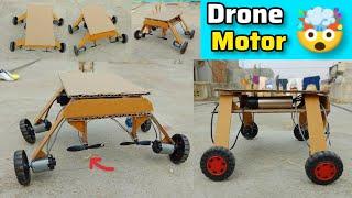 New Modified High Speed DC motor Car | Using 4 DC motor with 2 Drone Motor