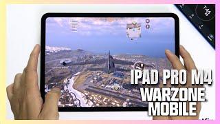 iPad Pro M4 Call of Duty Warzone Mobile Gaming test | Apple M4, 120Hz Display