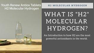 How Molecular (H2) Water Works & Is the Most Powerful Antioxidant