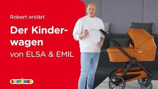 ELSA & EMIL Kinderwagen | Robert erklärt | BabyOne