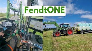 FendtONE im Test! Let's Drive | Ballentransport #farming #landwirtschaft #fendt #lohnunternehmen