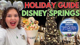 2024 Disney Springs Holiday Guide: Free Entertainment, Festive Snacks, Santa, and More!