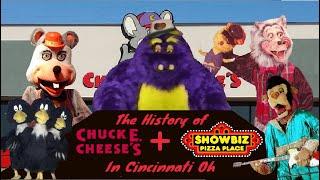 The History Of Chuck E Cheese’s & Showbiz Pizza in Cincinnati Ohio