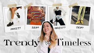 Trendy vs Timeless | 2022 fashion trends and predictions ft. Ana Luisa