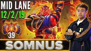 RNG.Somnus  [ Ember Spirit ]  Mid Lane Pro Gameplay  [ Patch 7.32d ]  Dota 2 Full Game