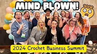 4 MIND-BLOWING STRATEGIES For Your CROCHET BUSINESS | Crochet Business Summit VLOG