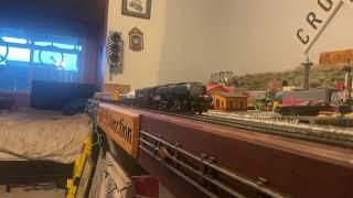 UP 3977 pulling a 8 car excursion on Noah’s Junction