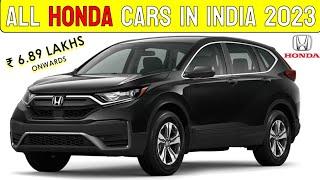 2023 All Honda Cars In India With Price